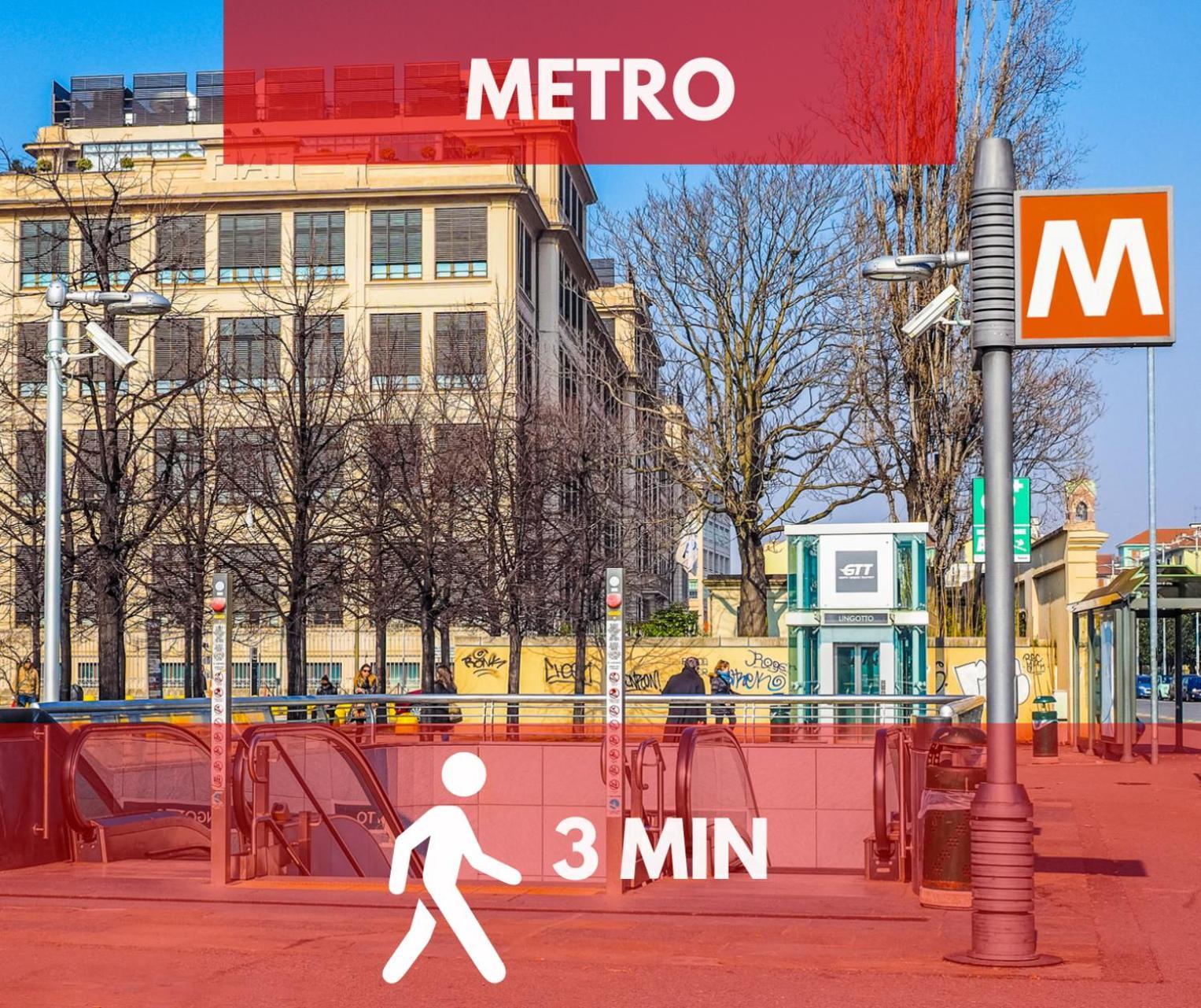 Apartament Casa Lingotto Fiere Metro Turyn Zewnętrze zdjęcie